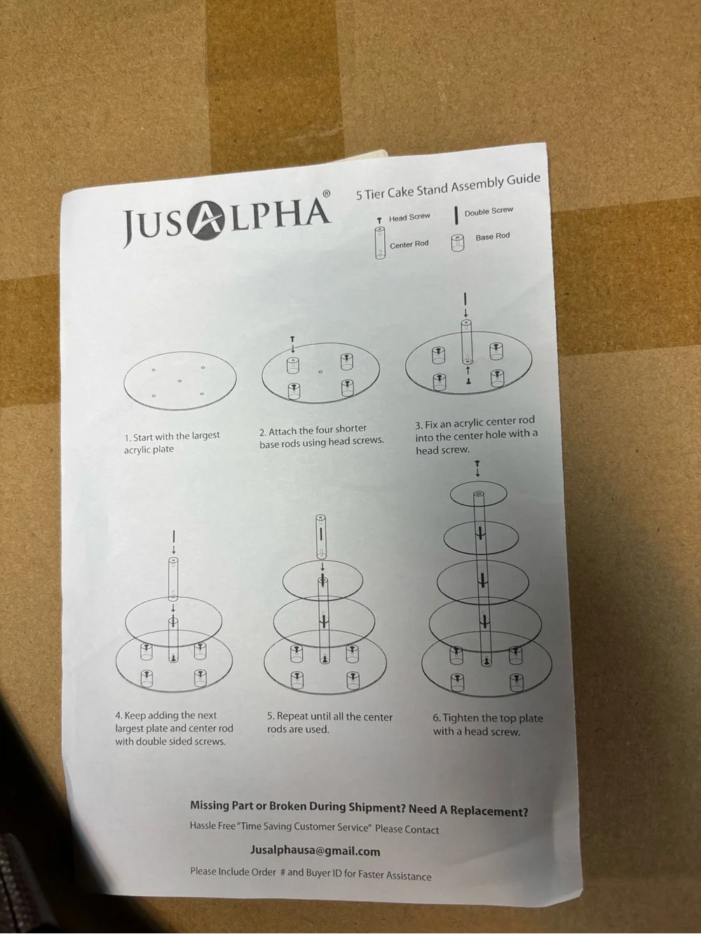 Jus Alpha tier cupcake